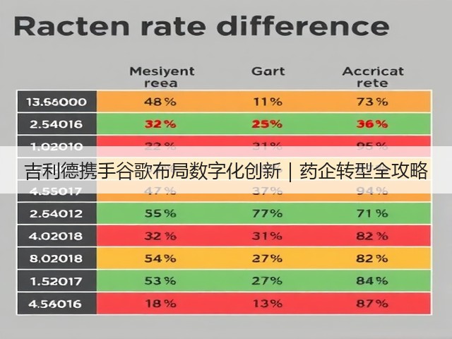 吉利德携手谷歌布局数字化创新｜药企转型全攻略(图3)