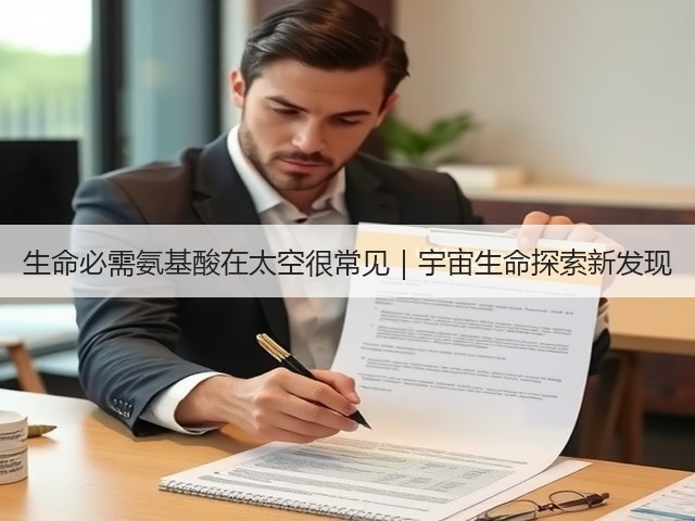 生命必需氨基酸在太空很常见|宇宙生命探索新发现(图3) 生命必需氨基酸在太空很常见|宇宙生命探索新发现(图3)