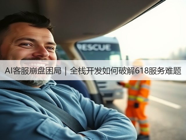 AI客服崩盘困局｜全栈开发如何破解618服务难题(图3)