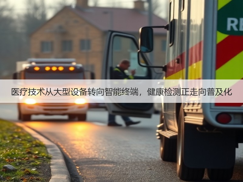 医疗技术从大型设备转向智能终端，健康检测正走向普及化