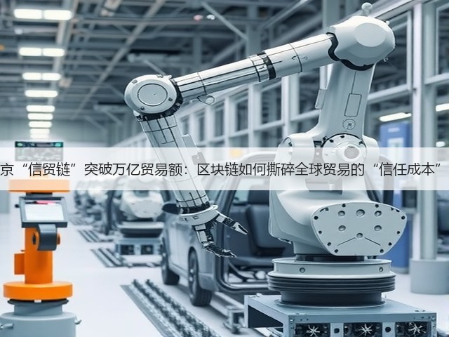 北京“信贸链”突破万亿贸易额：区块链如何撕碎全球贸易的“信任成本”？(图1)