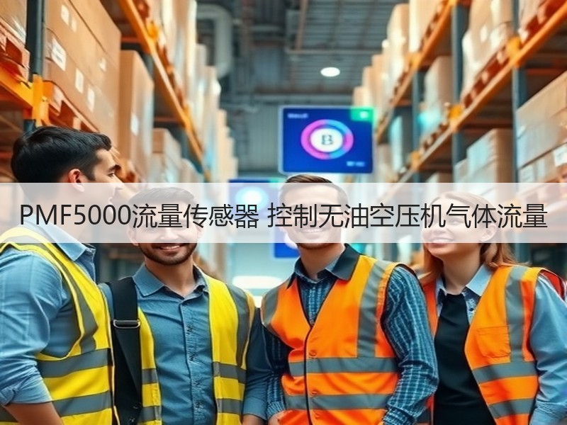 PMF5000流量传感器 控制无油空压机气体流量