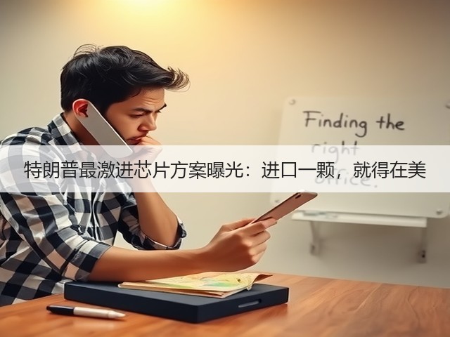 特朗普最激进芯片方案曝光：进口一颗，就得在美(图3)