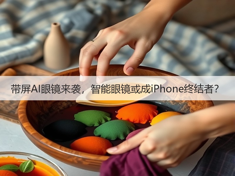 带屏AI眼镜来袭，智能眼镜或成iPhone终结者？