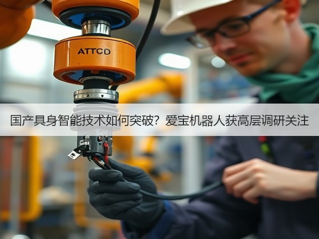 国产具身智能技术如何突破？爱宝机器人获高层调研关注(图1)