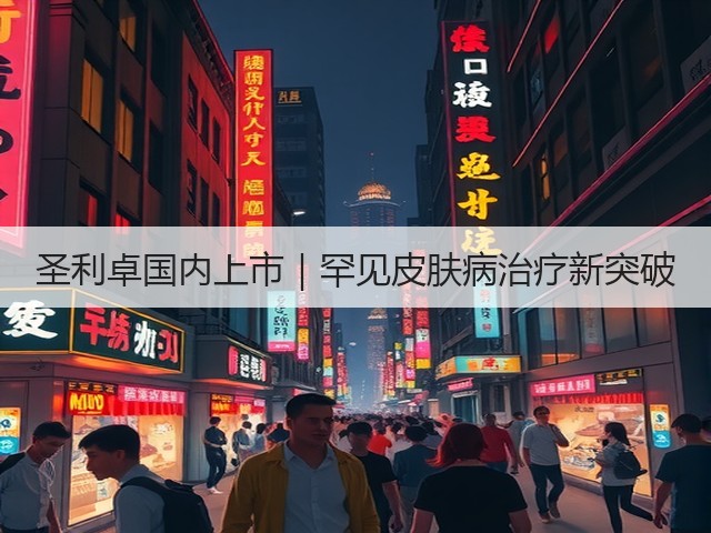 圣利卓国内上市｜罕见皮肤病治疗新突破(图1)