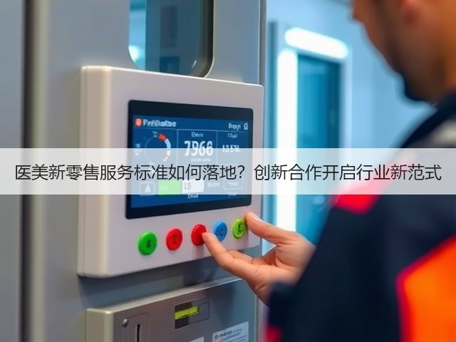 医美新零售服务标准如何落地？创新合作开启行业新范式(图2)