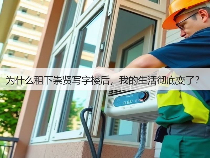 为什么租下崇贤写字楼后，我的生活彻底变了？