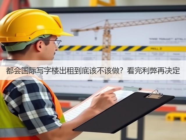 都会国际写字楼出租到底该不该做？看完利弊再决定(图3)
