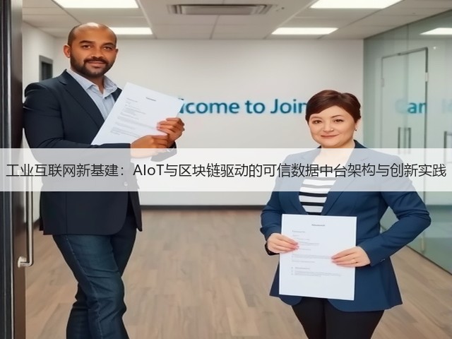 工业互联网新基建：AIoT与区块链驱动的可信数据中台架构与创新实践(图3)