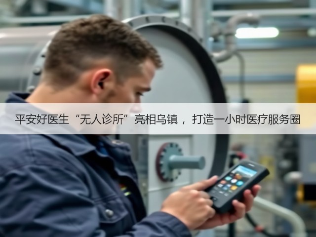 平安好医生“无人诊所”亮相乌镇 ，打造一小时医疗服务圈(图3)