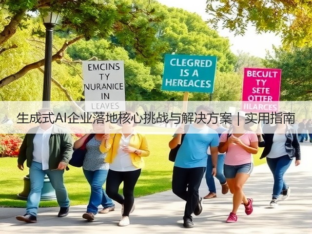 生成式AI企业落地核心挑战与解决方案｜实用指南(图1)