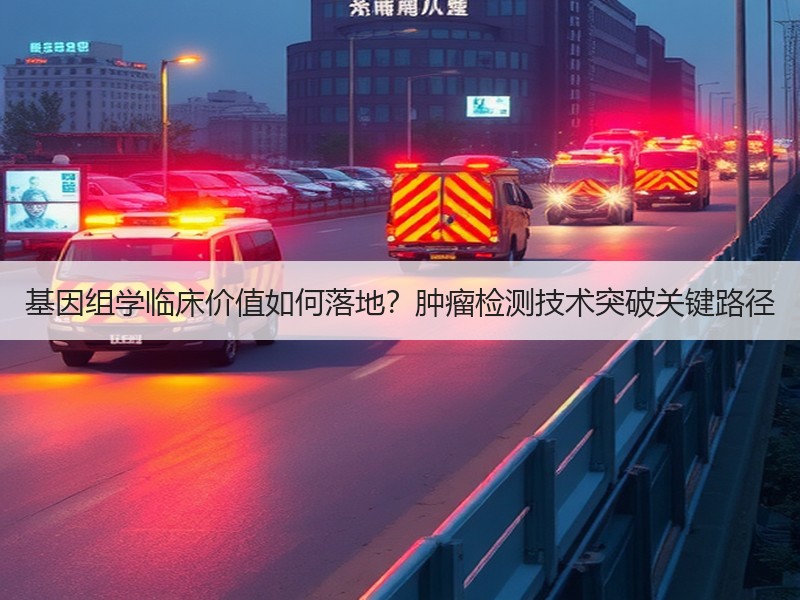 基因组学临床价值如何落地？肿瘤检测技术突破关键路径