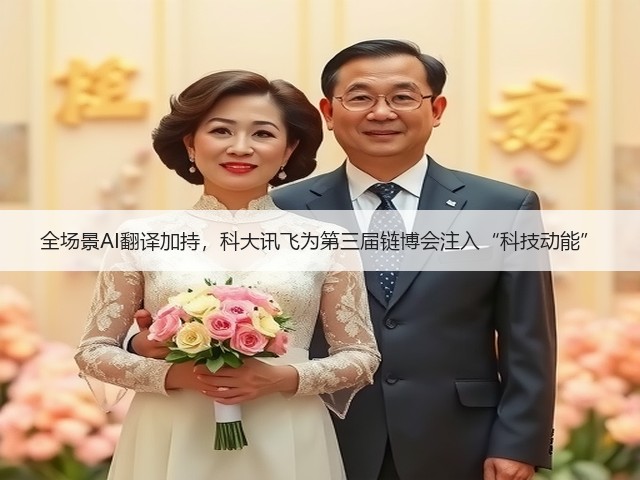 全场景AI翻译加持,科大讯飞为第三届链博会注入“科技动能”(图1) 全场景AI翻译加持,科大讯飞为第三届链博会注入“科技动能”(图1)