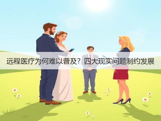 远程医疗为何难以普及？四大现实问题制约发展(图1)
