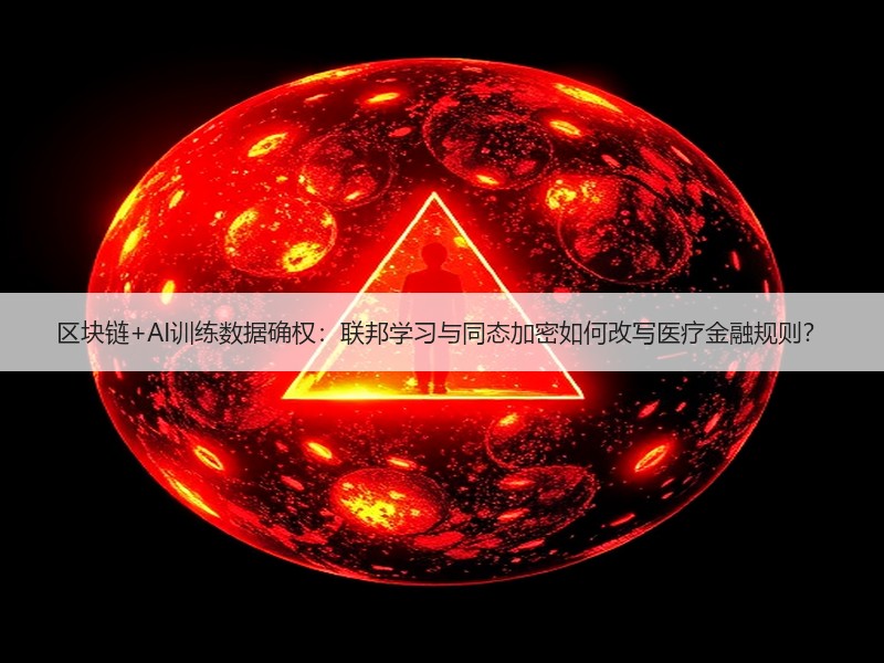 区块链+AI训练数据确权：联邦学习与同态加密如何改写医疗金融
