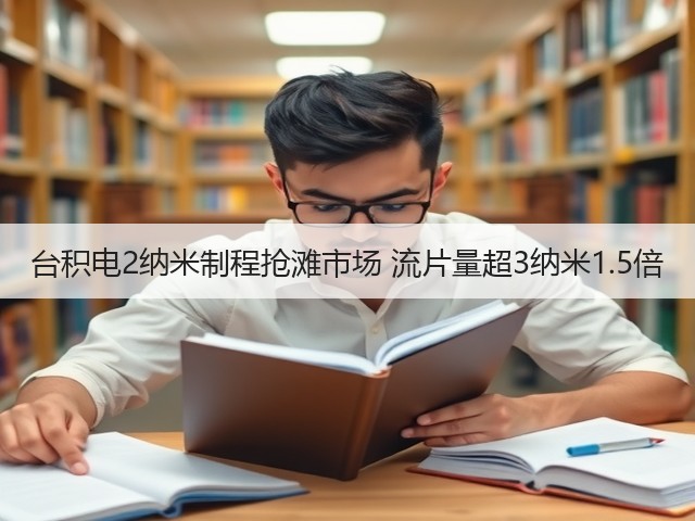 台积电2纳米制程抢滩市场 流片量超3纳米1.5倍(图1)