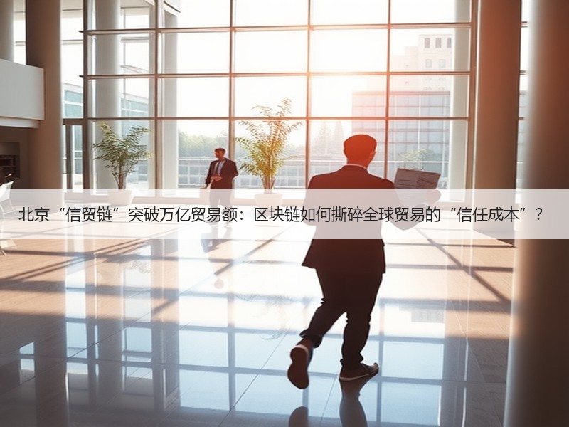 北京“信贸链”突破万亿贸易额：区块链如何撕碎全球贸易的“信任