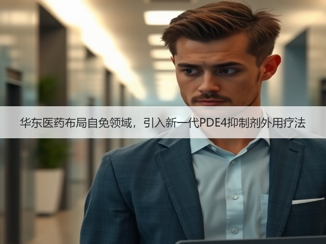 华东医药布局自免领域，引入新一代PDE4抑制剂外用疗法(图2)