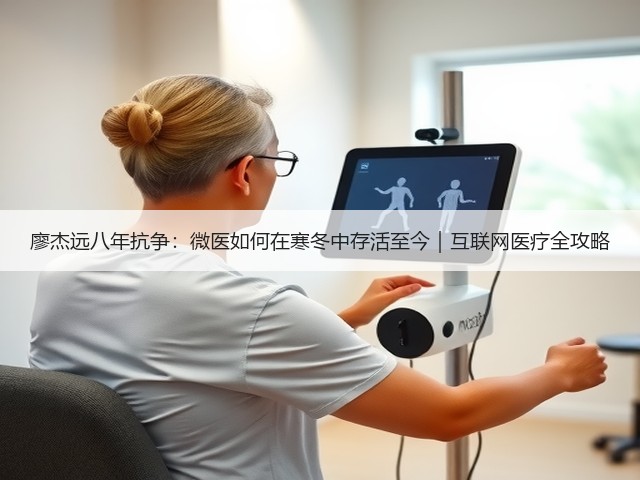 廖杰远八年抗争：微医如何在寒冬中存活至今｜互联网医疗全攻略(图2)