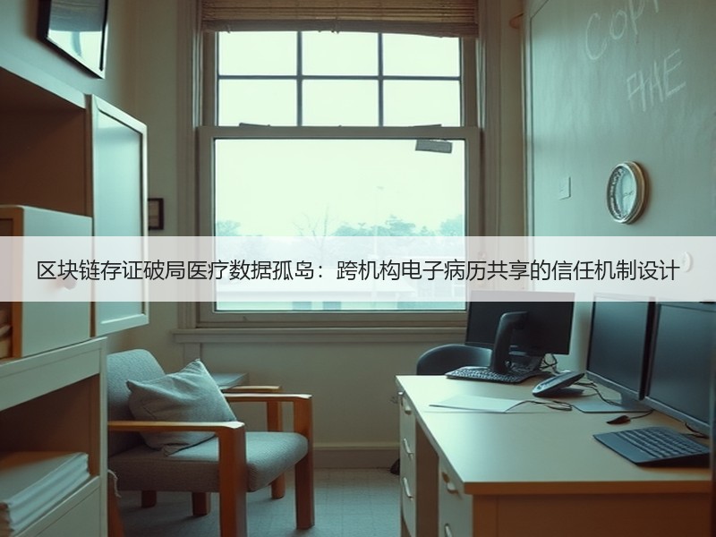 区块链存证破局医疗数据孤岛：跨机构电子病历共享的信任机制设计