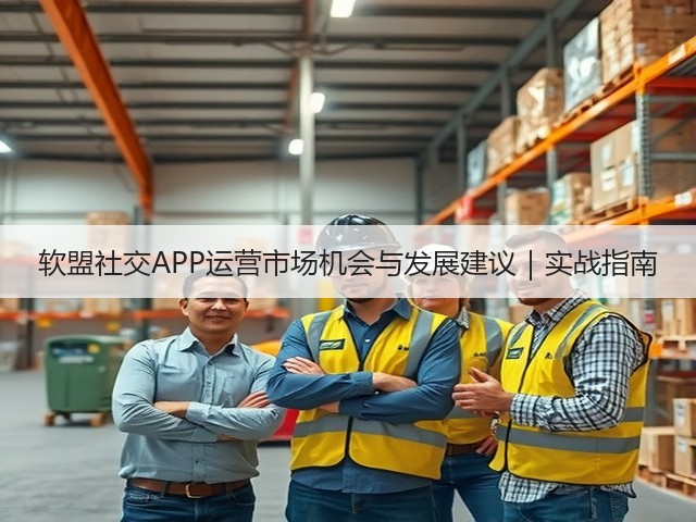软盟社交APP运营市场机会与发展建议｜实战指南(图2)