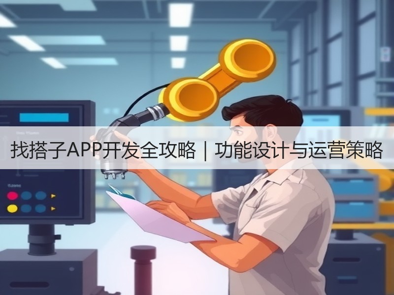 找搭子APP开发全攻略｜功能设计与运营策略