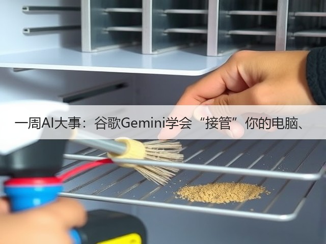 一周AI大事：谷歌Gemini学会“接管”你的电脑、(图1)