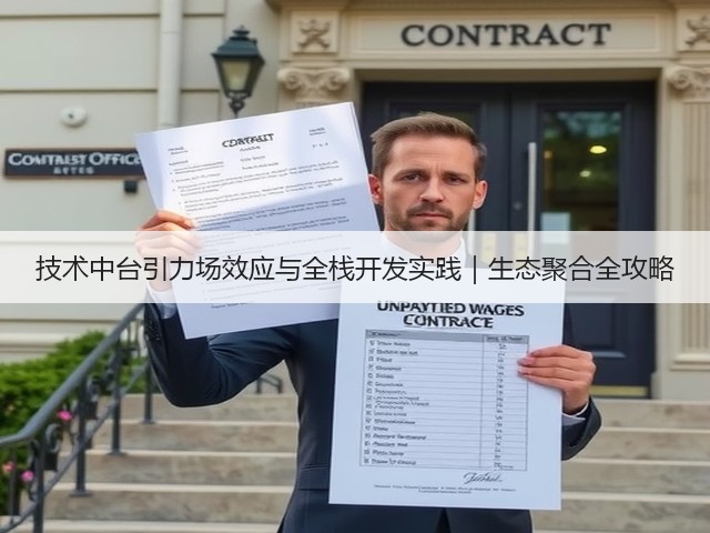 技术中台引力场效应与全栈开发实践|生态聚合全攻略(图1) 技术中台引力场效应与全栈开发实践|生态聚合全攻略(图1)