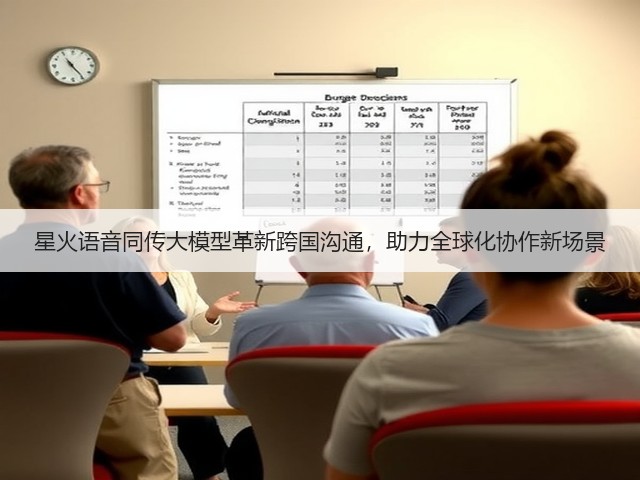 星火语音同传大模型革新跨国沟通,助力全球化协作新场景(图1) 星火语音同传大模型革新跨国沟通,助力全球化协作新场景(图1)