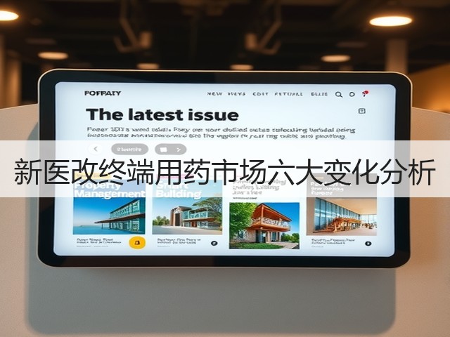新医改终端用药市场六大变化分析(图1)