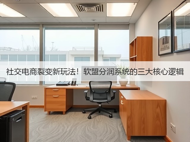 社交电商裂变新玩法！软盟分润系统的三大核心逻辑(图3)