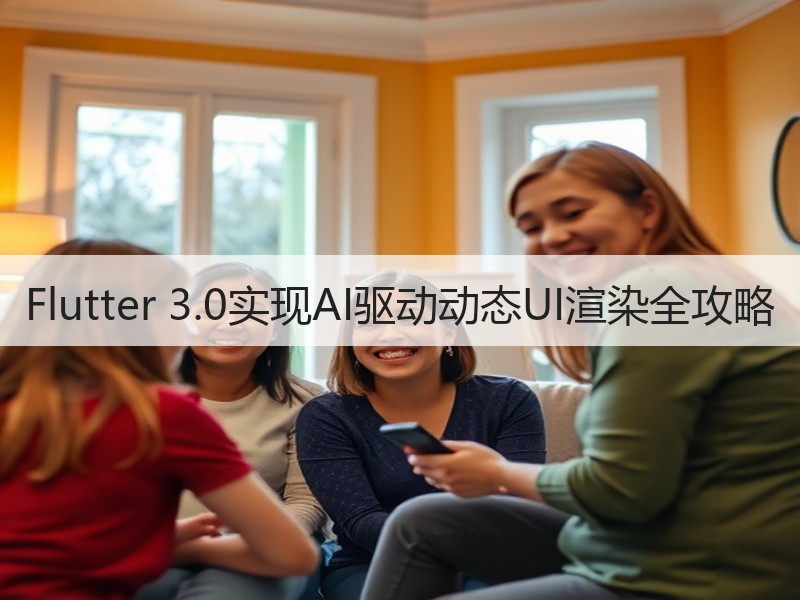 Flutter 3.0实现AI驱动动态UI渲染全攻略