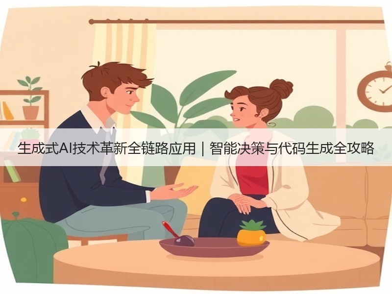 生成式AI技术革新全链路应用｜智能决策与代码生成全攻略