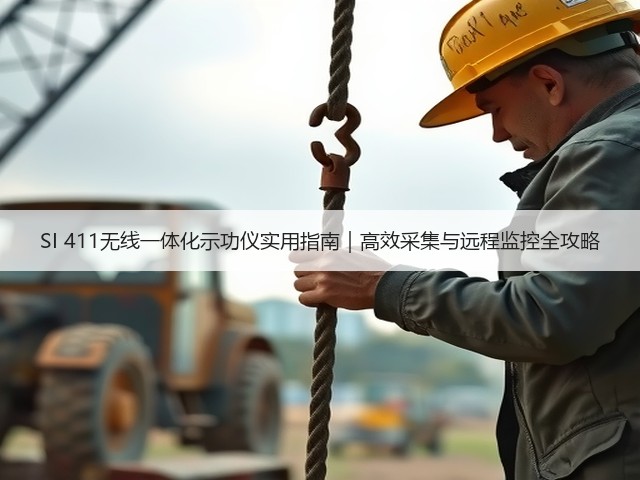SI 411无线一体化示功仪实用指南|高效采集与远程监控全攻略(图3) SI 411无线一体化示功仪实用指南|高效采集与远程监控全攻略(图3)