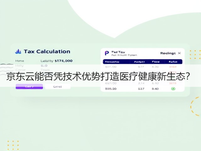 京东云能否凭技术优势打造医疗健康新生态？(图3)