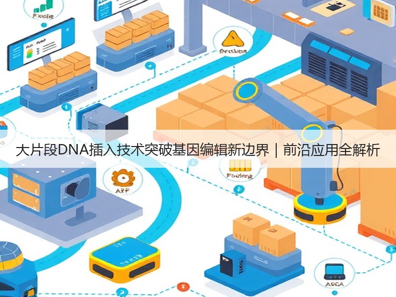 大片段DNA插入技术突破基因编辑新边界｜前沿应用全解析