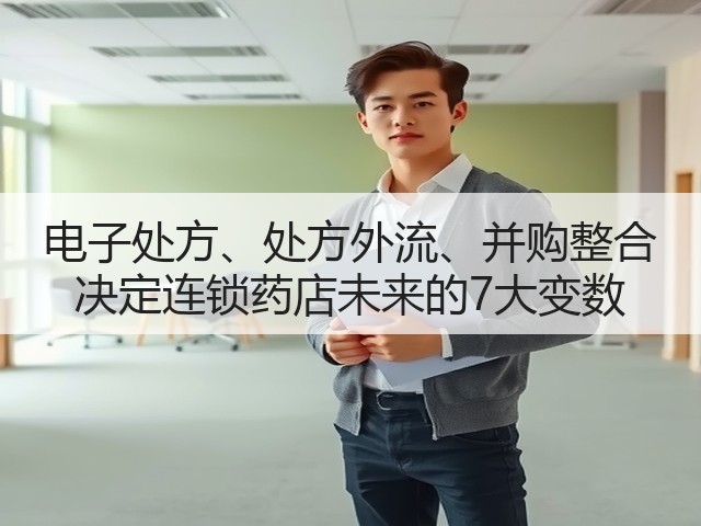 电子处方、处方外流、并购整合 决定连锁药店未来的7大变数(图3) 电子处方、处方外流、并购整合 决定连锁药店未来的7大变数(图3)
