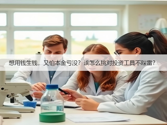 想用钱生钱，又怕本金亏没？该怎么挑对投资工具不踩雷？(图1)