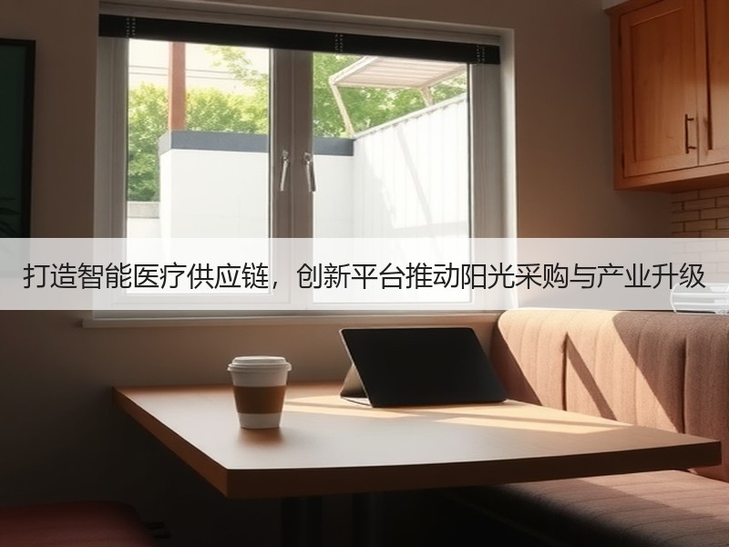 打造智能医疗供应链，创新平台推动阳光采购与产业升级