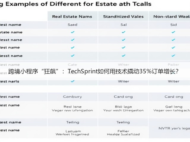 跨境小程序“狂飙”：TechSprint如何用技术撬动35%订单增长？(图3)