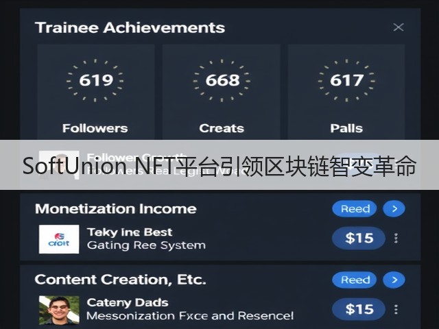 SoftUnion NFT平台引领区块链智变革命(图1)