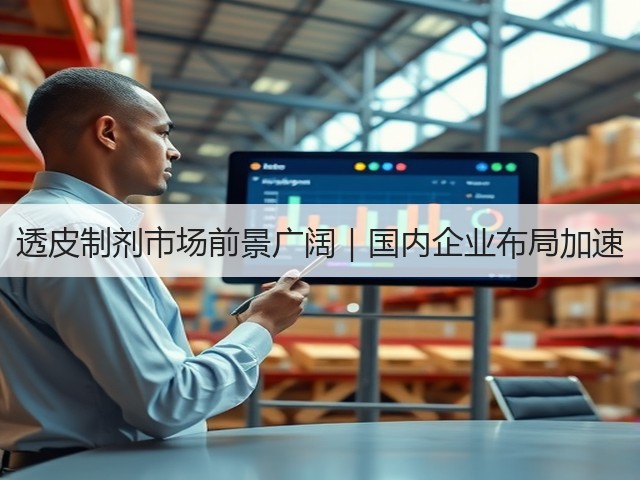 透皮制剂市场前景广阔|国内企业布局加速(图2) 透皮制剂市场前景广阔|国内企业布局加速(图2)