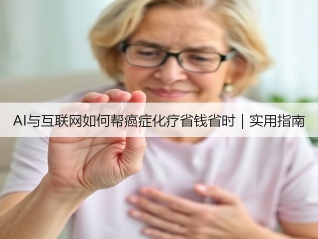 AI与互联网如何帮癌症化疗省钱省时｜实用指南(图2)