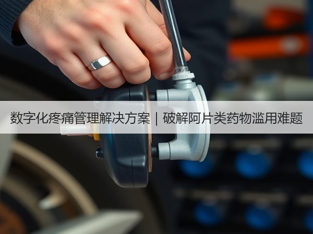 数字化疼痛管理解决方案｜破解阿片类药物滥用难题(图2)