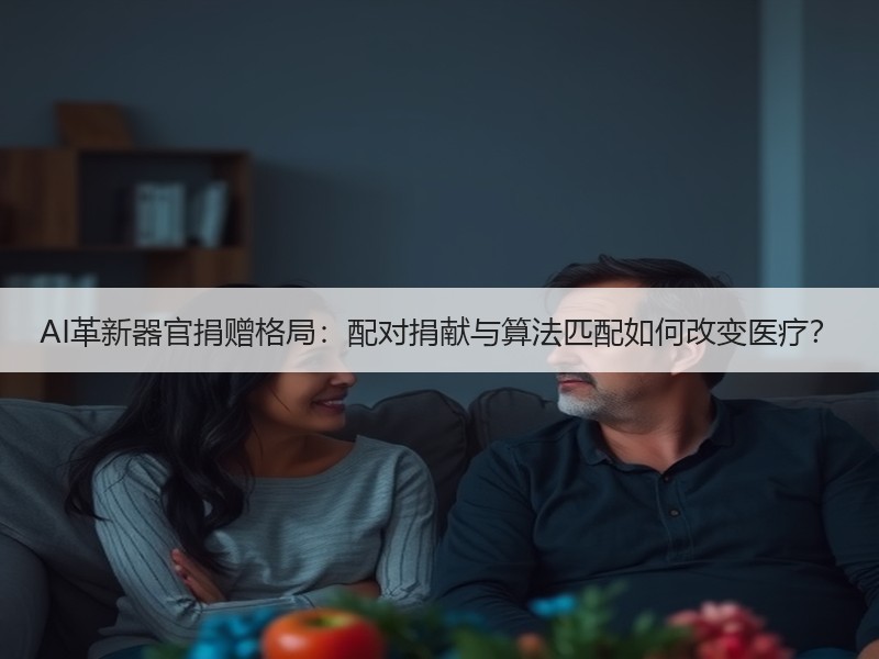 AI革新器官捐赠格局：配对捐献与算法匹配如何改变医疗？