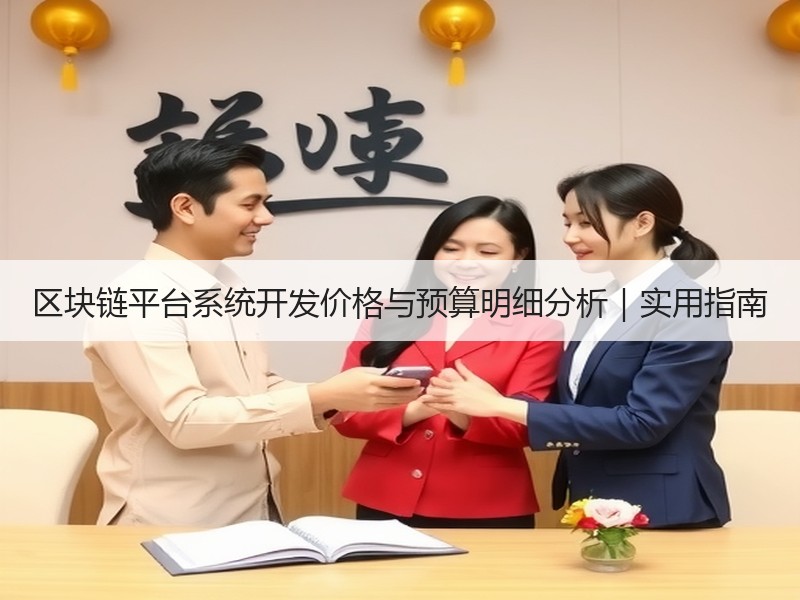 区块链平台系统开发价格与预算明细分析｜实用指南