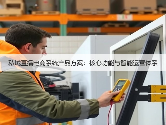 私域直播电商系统产品方案：核心功能与智能运营体系(图3)