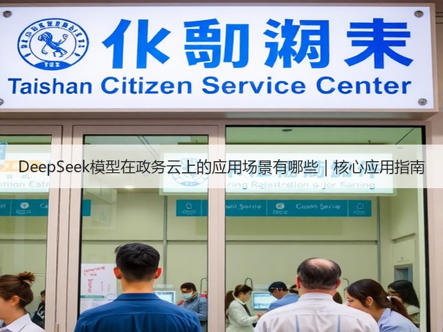 DeepSeek模型在政务云上的应用场景有哪些|核心应用指南(图1) DeepSeek模型在政务云上的应用场景有哪些|核心应用指南(图1)