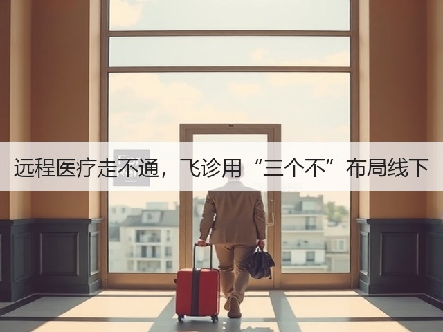 远程医疗走不通，飞诊用“三个不”布局线下(图2)